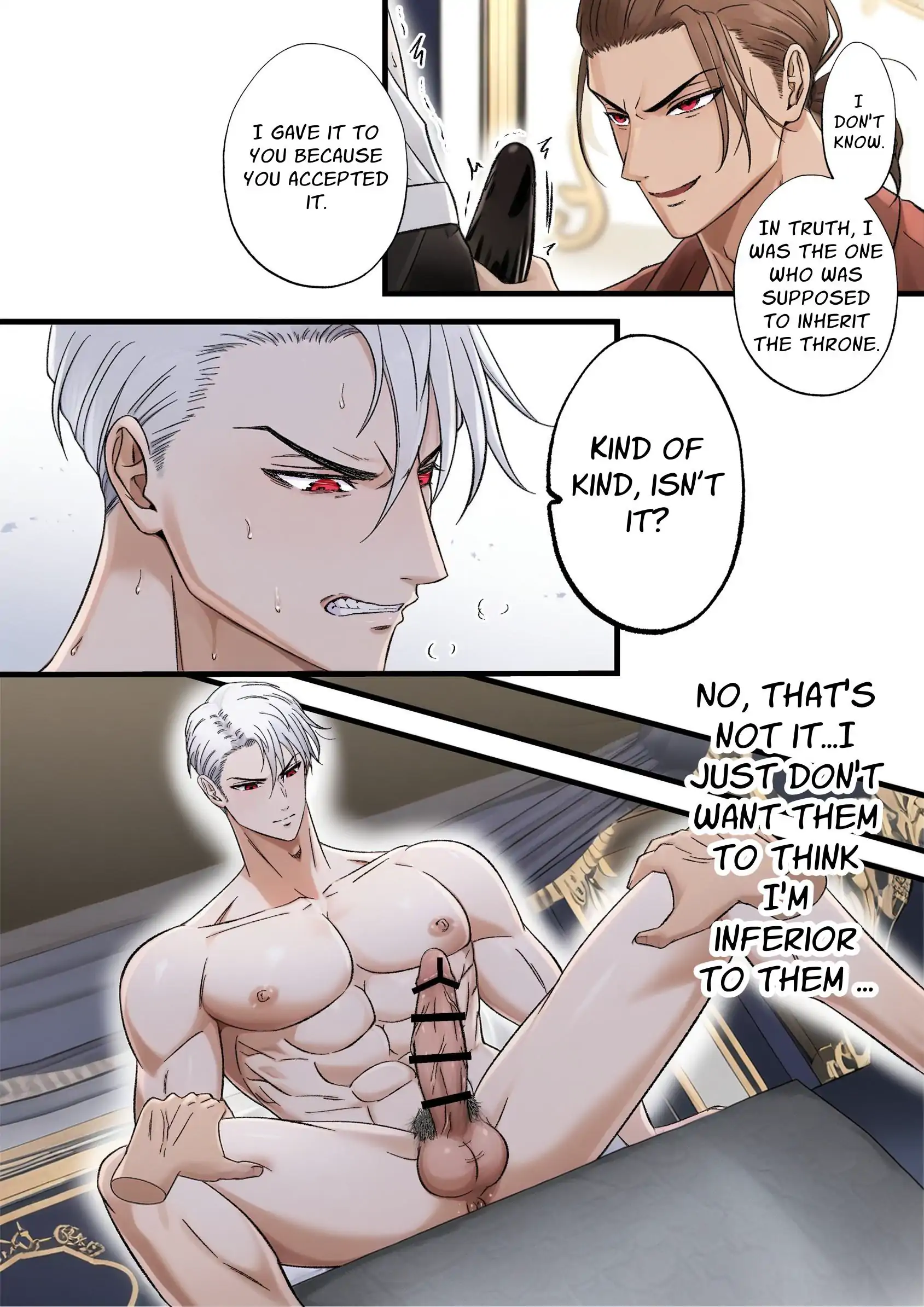 Noble Knight Turned Sex Slave - Part 3 (TW: non-con, incest) manhwa