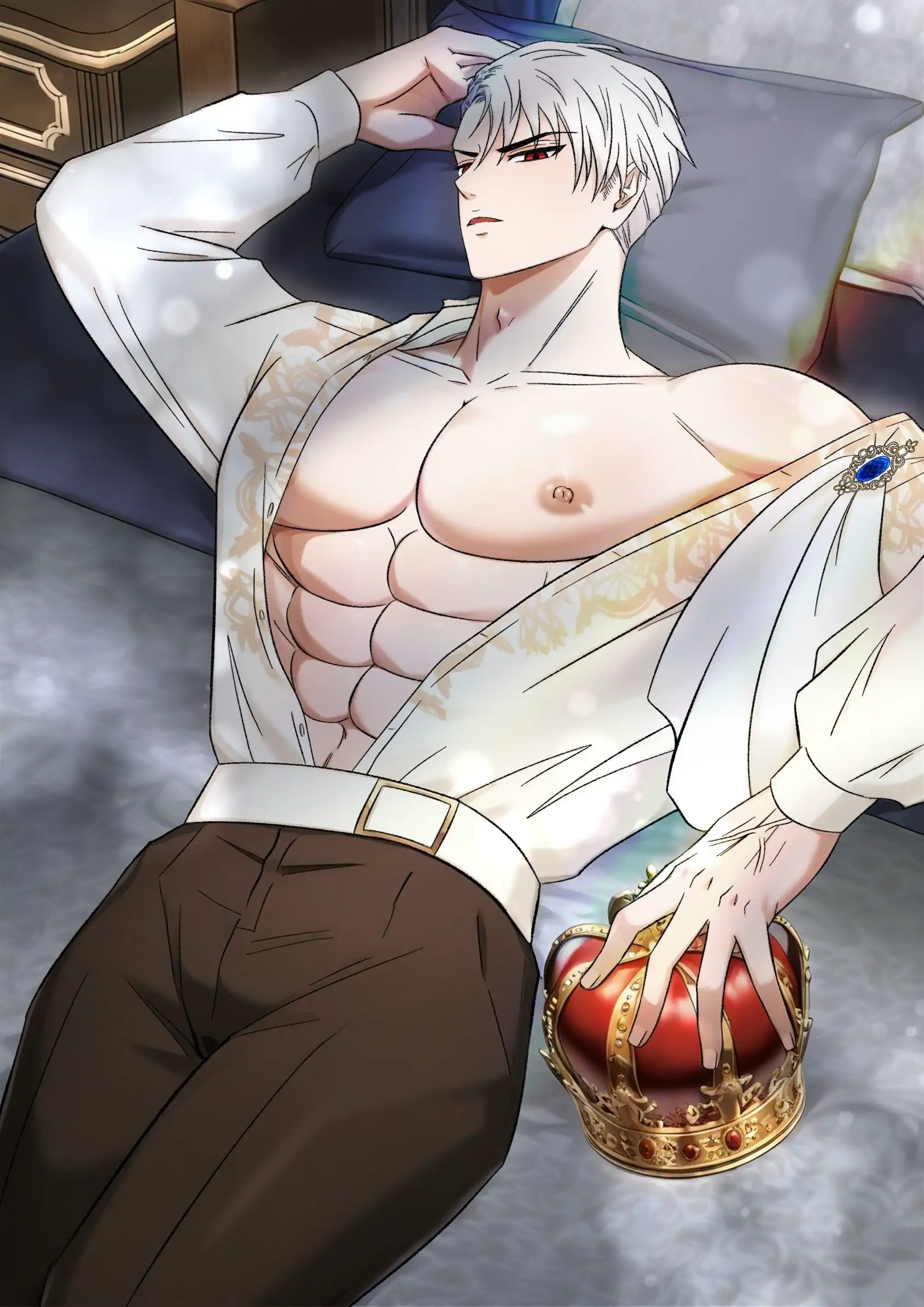Noble Knight Turned Sex Slave - Part 3 (TW: non-con, incest) manhwa