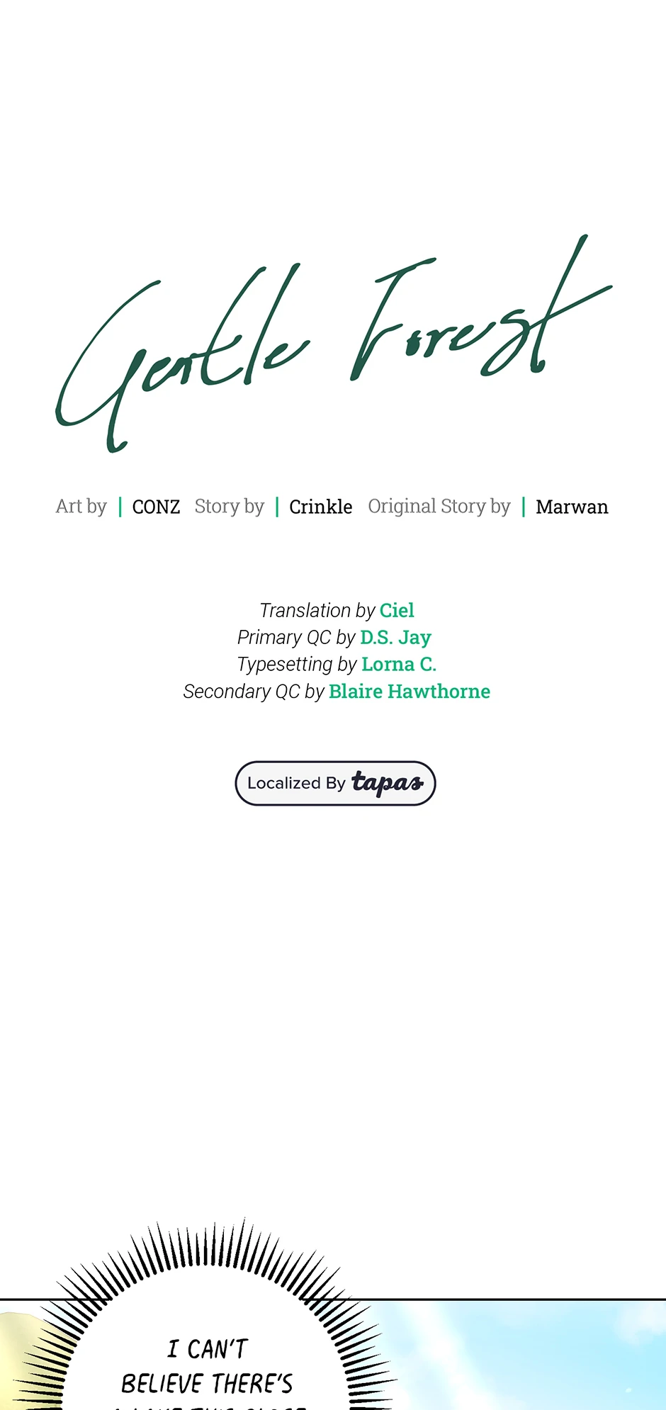 Gentle Forest (Mature) [Official] - 60. Let's Get… manhwa