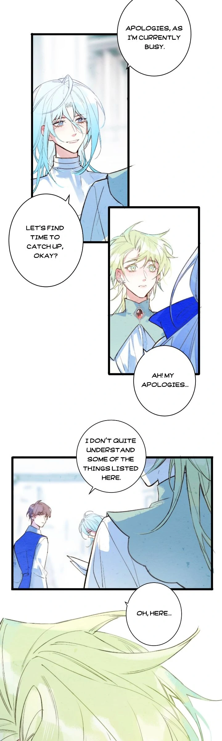 A Desolate Swan Lake - Chapter 1 manhwa
