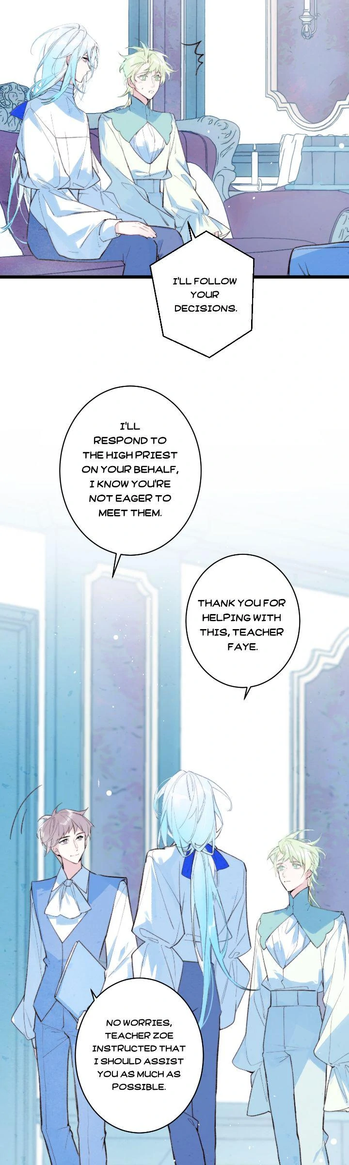 A Desolate Swan Lake - Chapter 4 manhwa