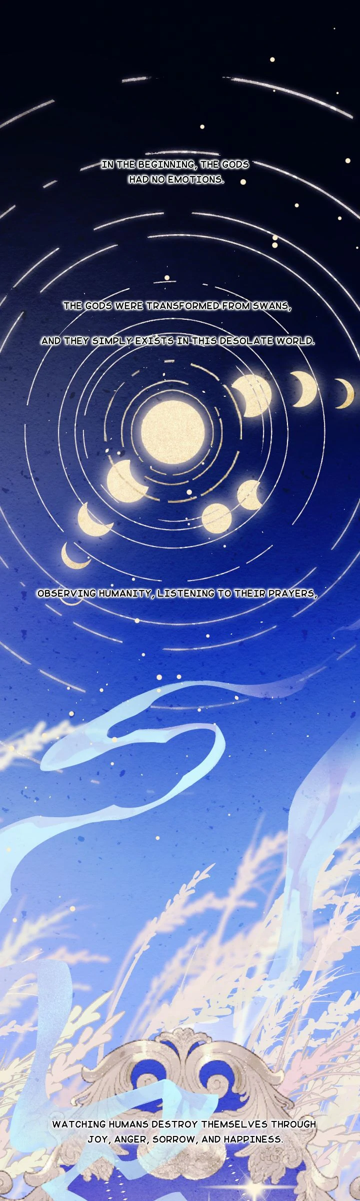 A Desolate Swan Lake - Prologue manhwa