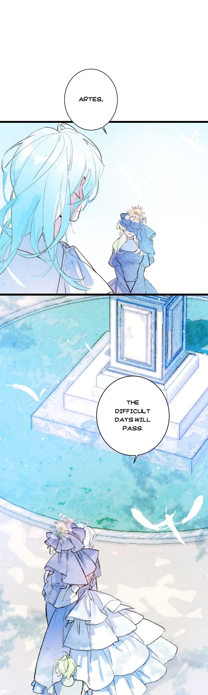 A Desolate Swan Lake - Prologue manhwa