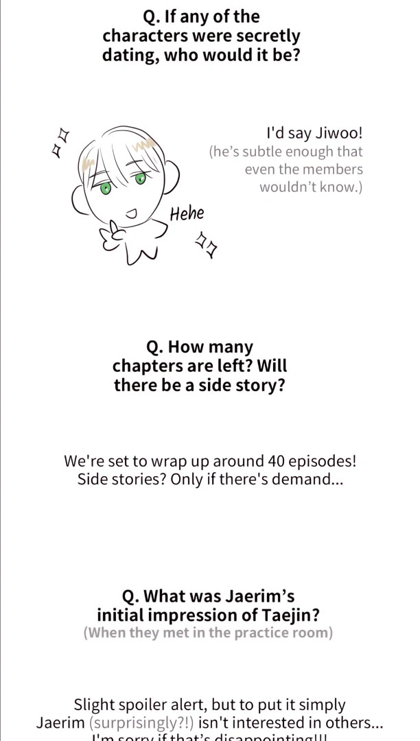 X’s Partner - Creator's Note manhwa