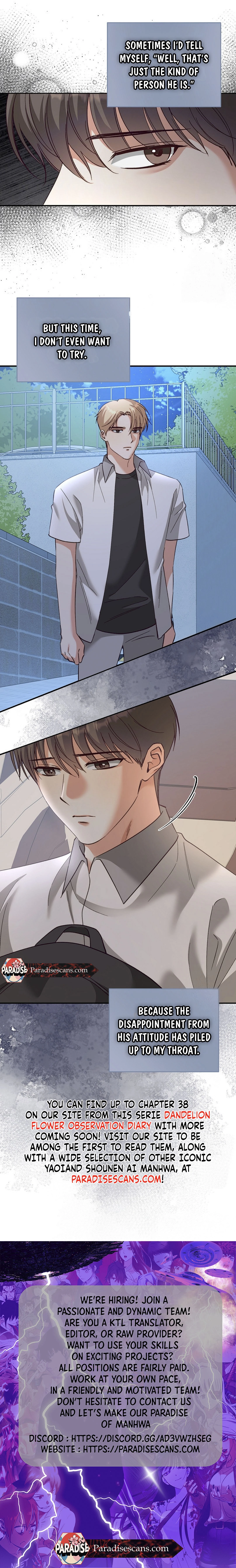 Dandelion Flower Observation Diary ( NOSY X PARADISE ) - Chapter 23 manhwa