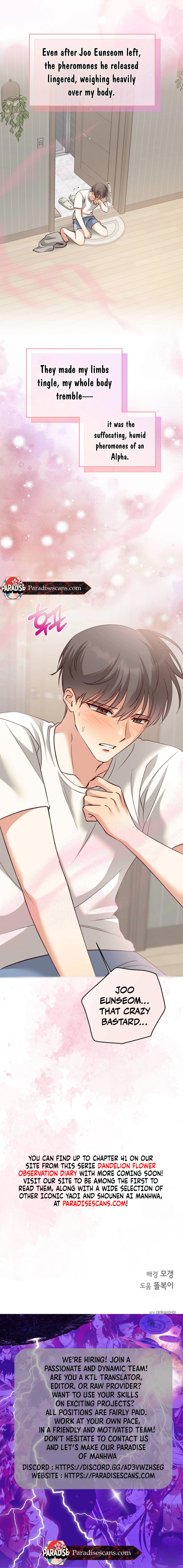 Dandelion Flower Observation Diary ( NOSY X PARADISE ) - Chapter 26 manhwa