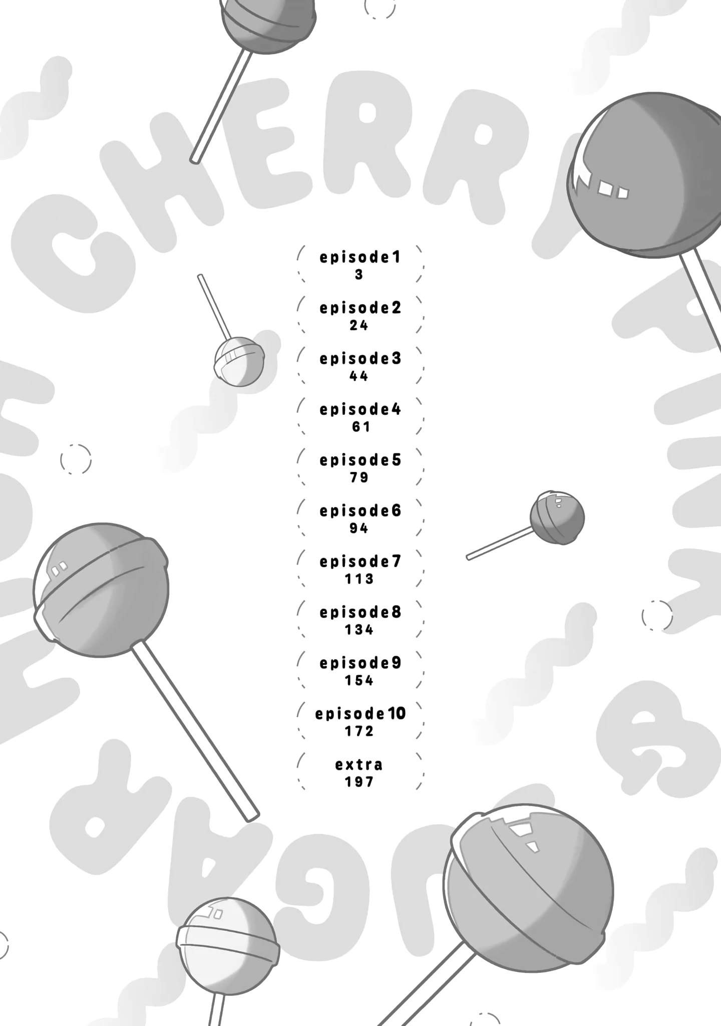 Cherry Pink & Sugar High - Volume 1 Chapter 1 manhwa