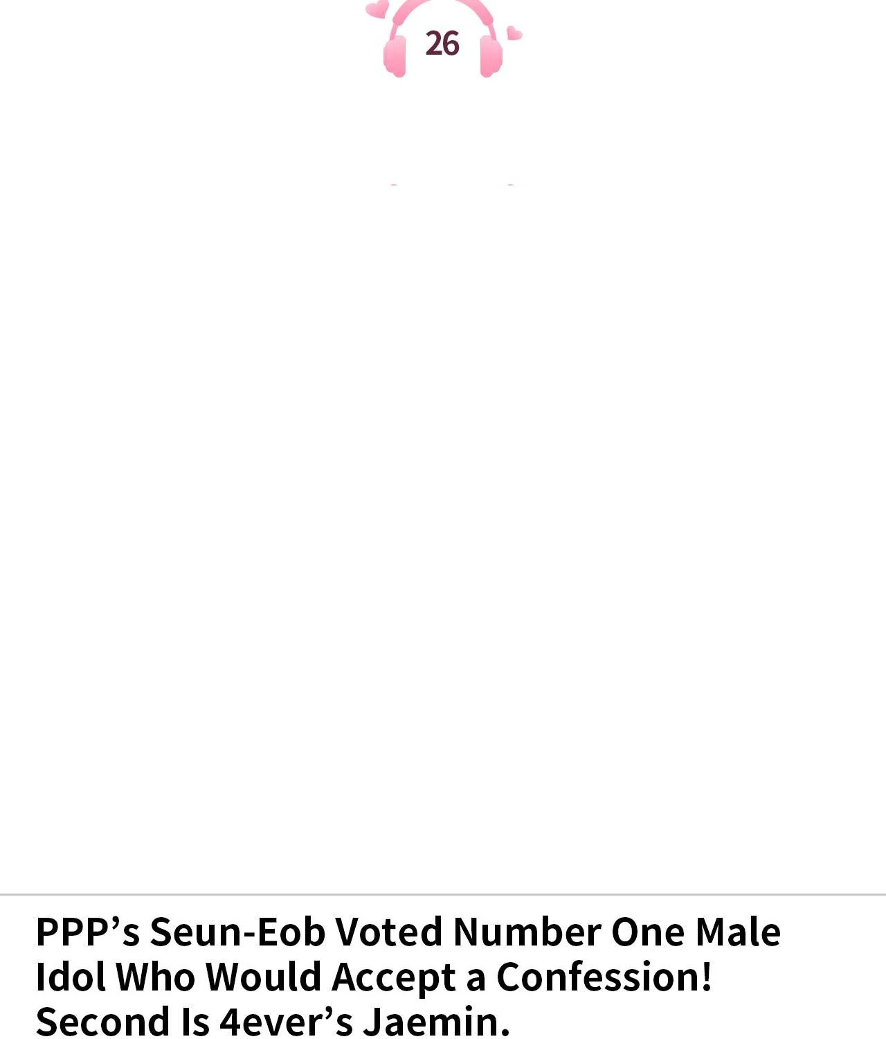 Do It for the Fans, Not Me! [Official] - Chapter 26 manhwa
