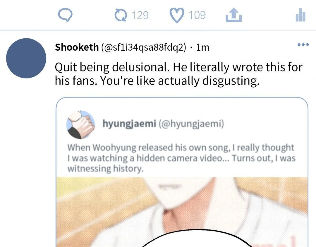 Do It for the Fans, Not Me! [Official] - Prologue manhwa