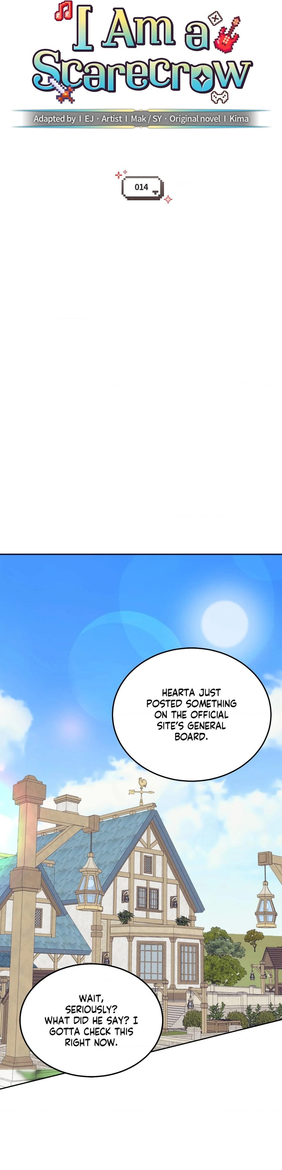 I Am a Scarecrow [Official] - Chapter 14 manhwa