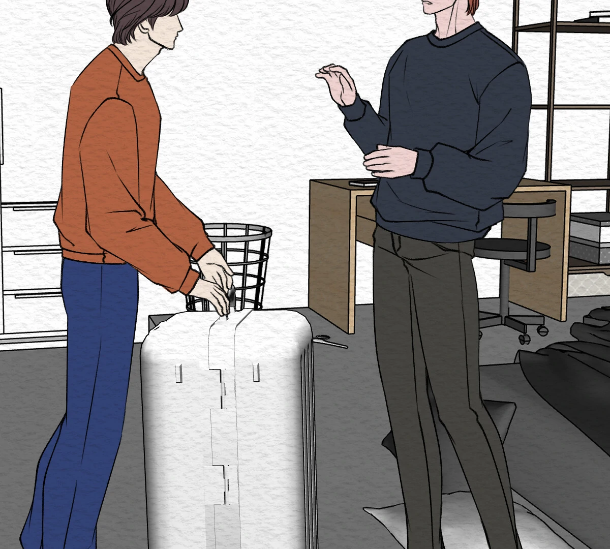 ROOM MATE ( BL ) - EPISODE 04 ( R18 CENSORED) manhwa