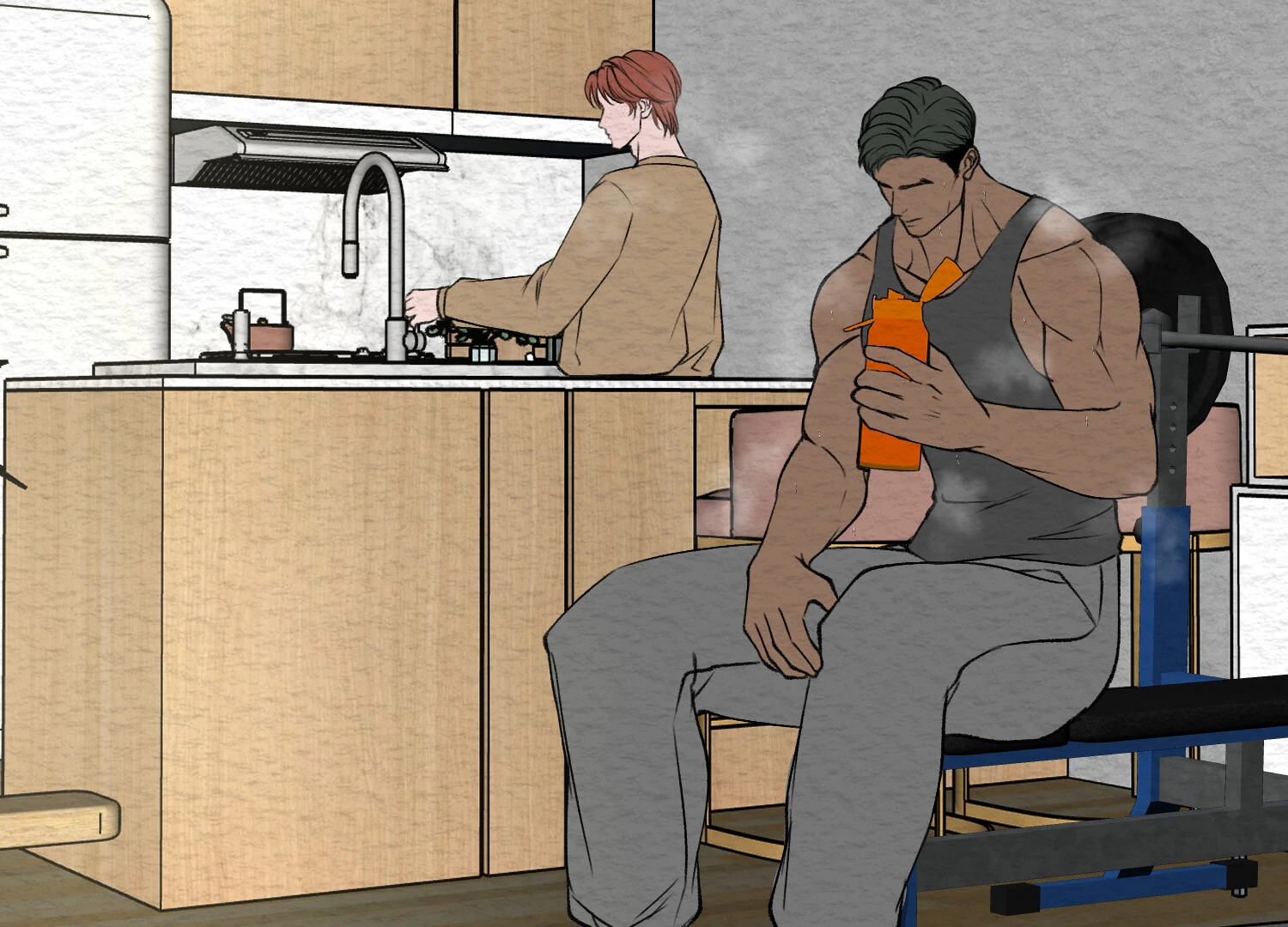 ROOM MATE ( BL ) - EPISODE 05 manhwa