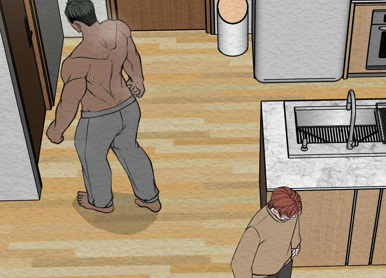 ROOM MATE ( BL ) - EPISODE 06 ( censored ) manhwa