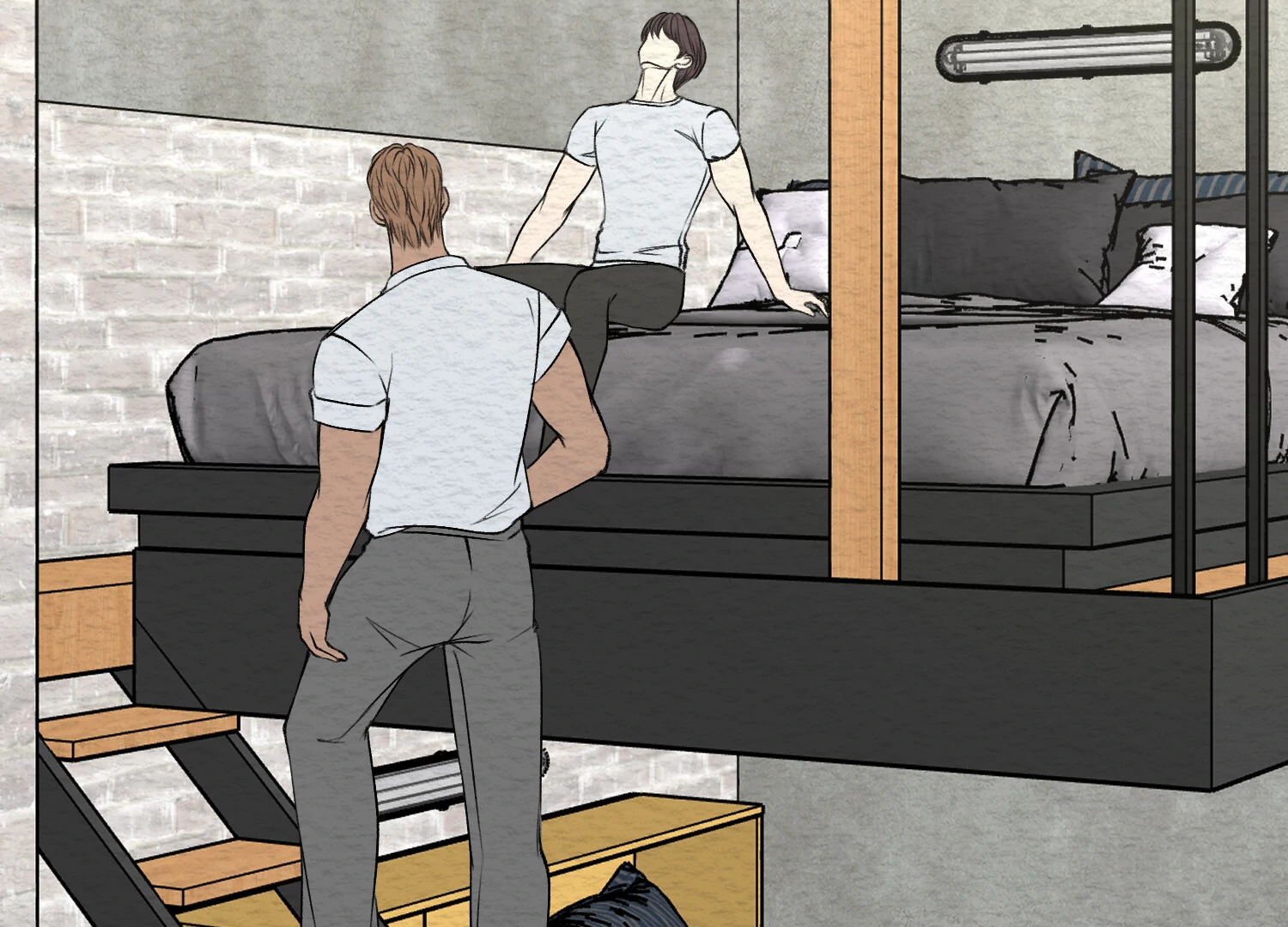 ROOM MATE ( BL ) - EPISODE 06 ( censored ) manhwa