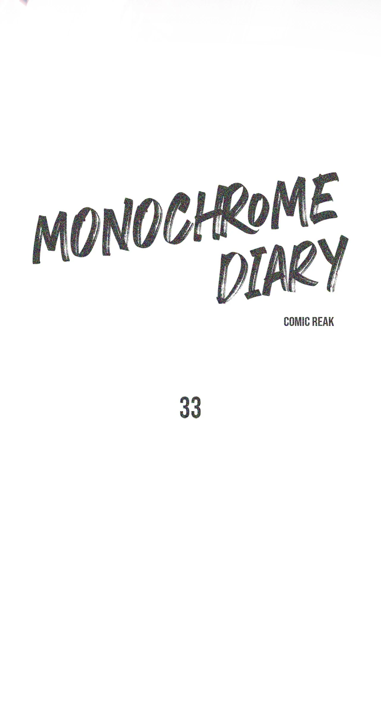 Monochrome Diary [Official] - Chapter 33 manhwa