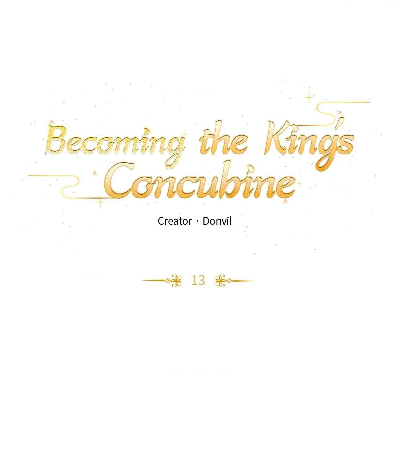 Becoming the King’s Concubine - Chapter 13 manhwa