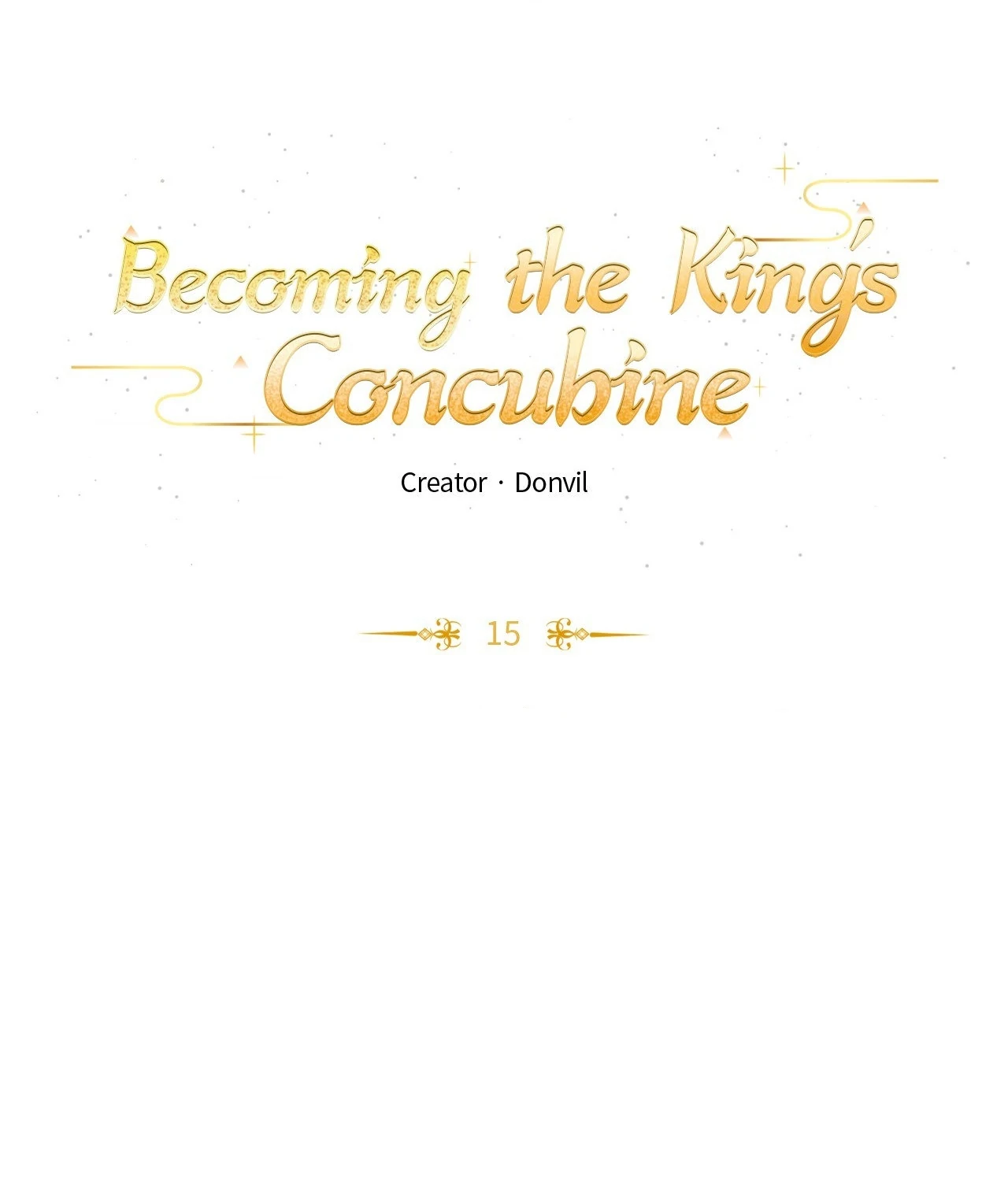 Becoming the King’s Concubine - Chapter 15 manhwa