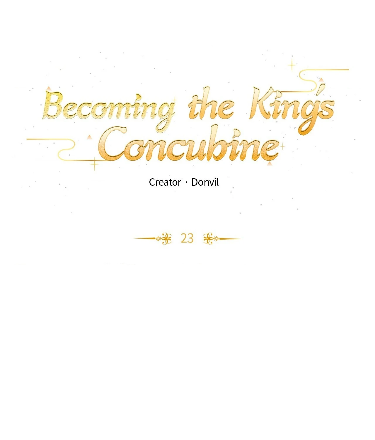 Becoming the King’s Concubine - Chapter 23 manhwa