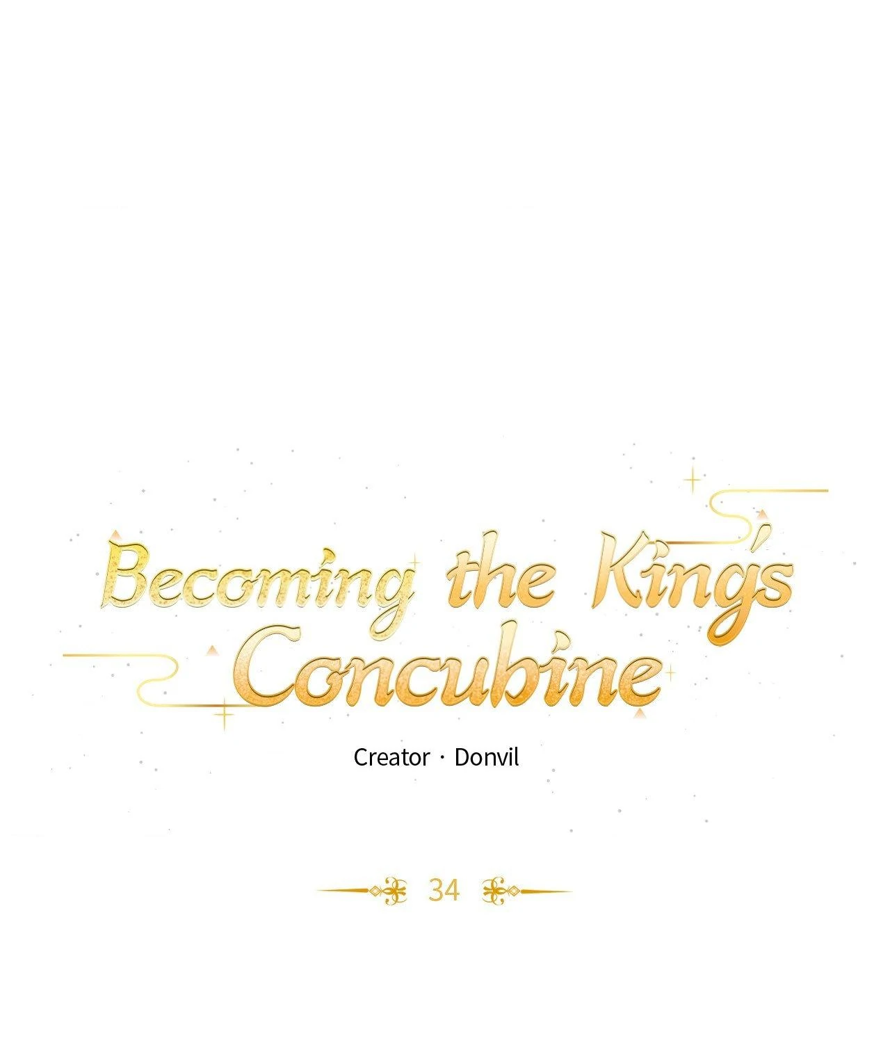 Becoming the King’s Concubine - Chapter 34 manhwa