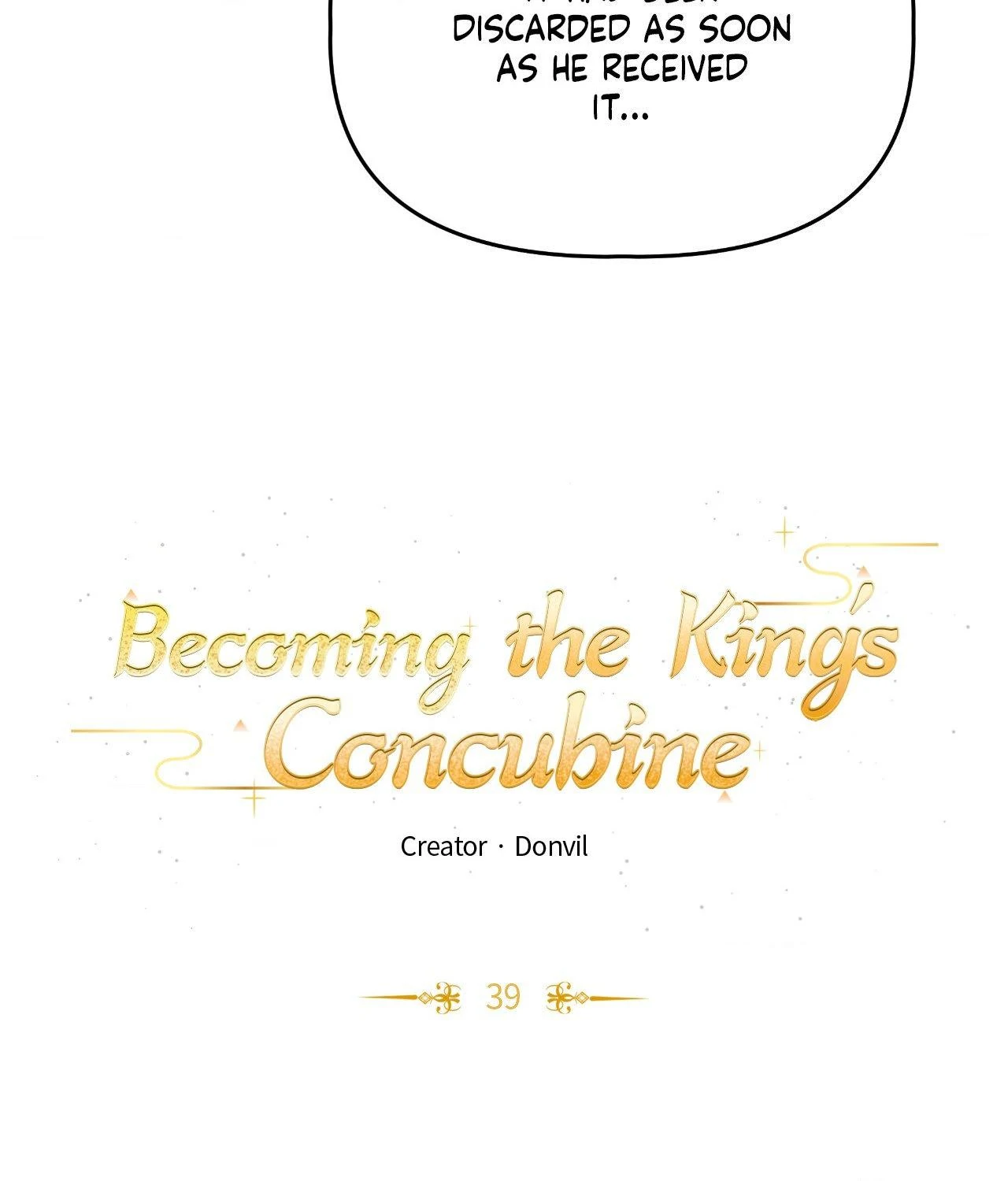 Becoming the King’s Concubine - Chapter 39 manhwa