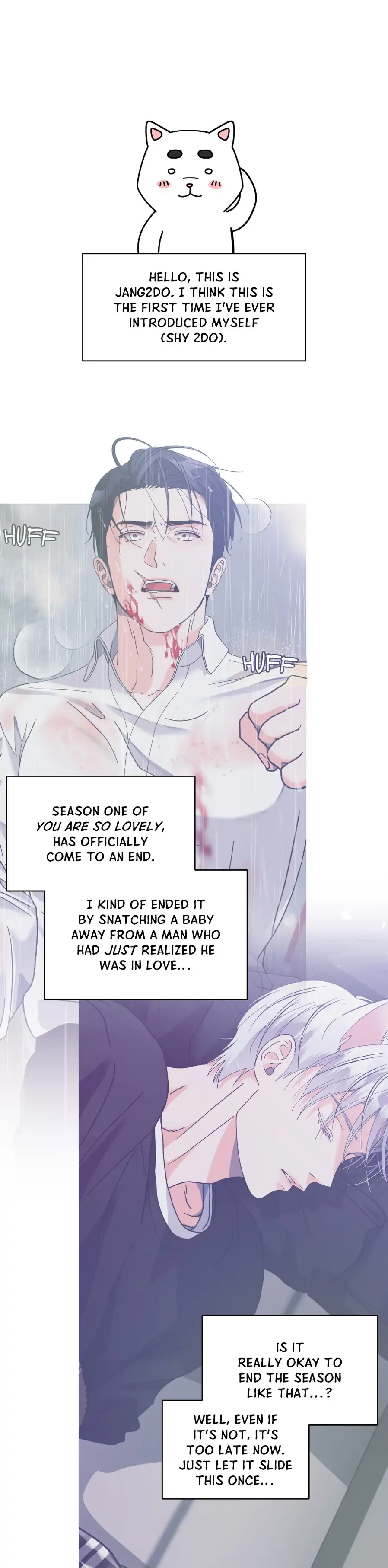 You Are So Lovely  [Official] - Creator's Note manhwa