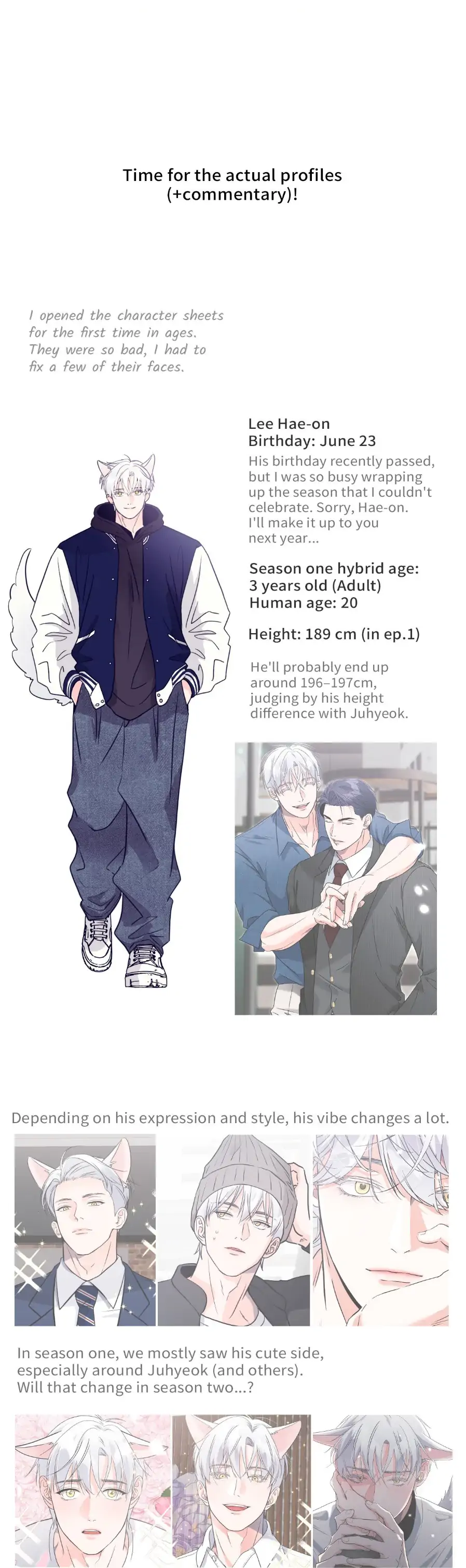 You Are So Lovely  [Official] - Creator's Note manhwa