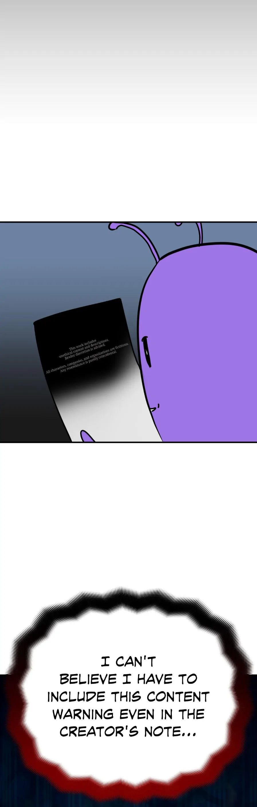 A Crown of Thorns - Creator's Note manhwa