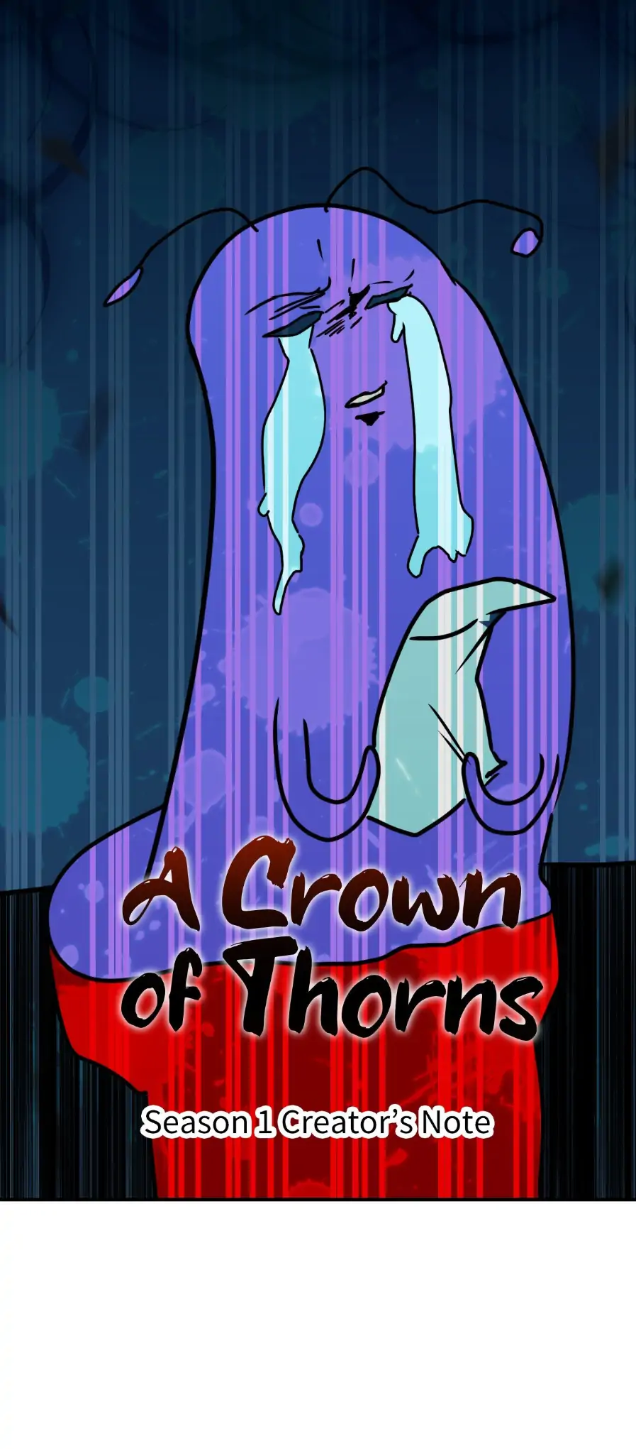 A Crown of Thorns - Creator's Note manhwa