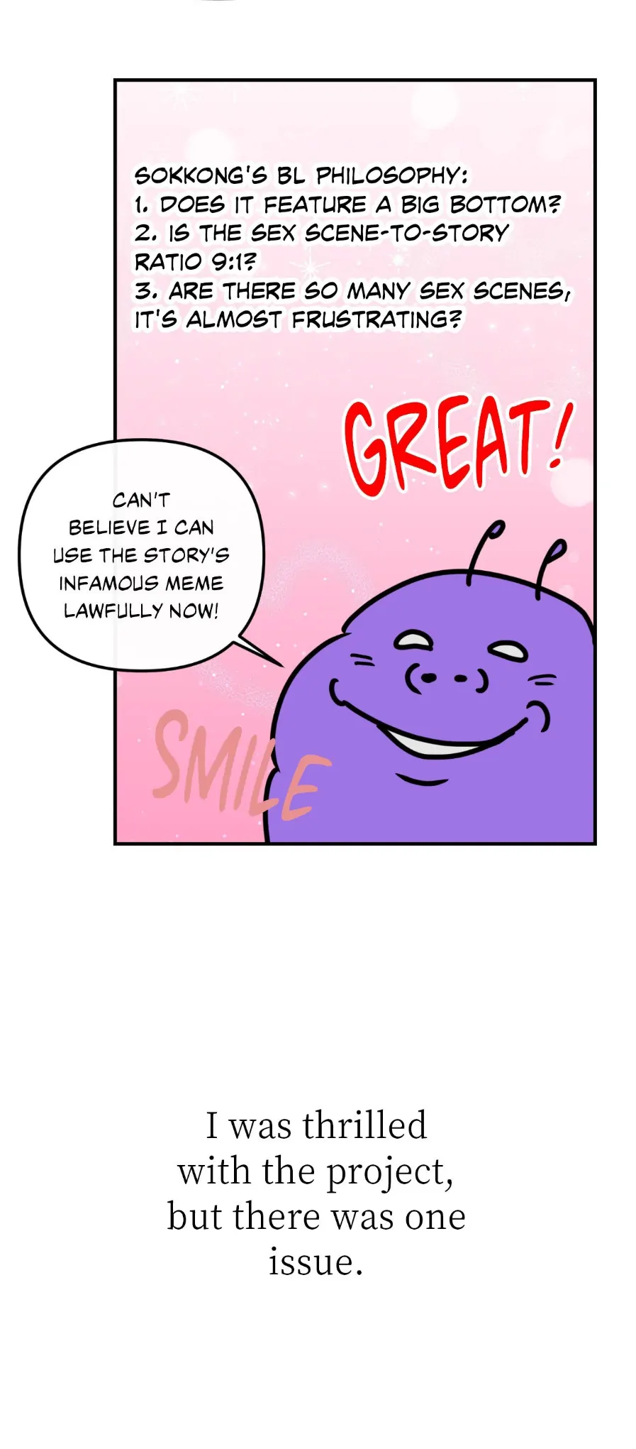 A Crown of Thorns - Creator's Note manhwa