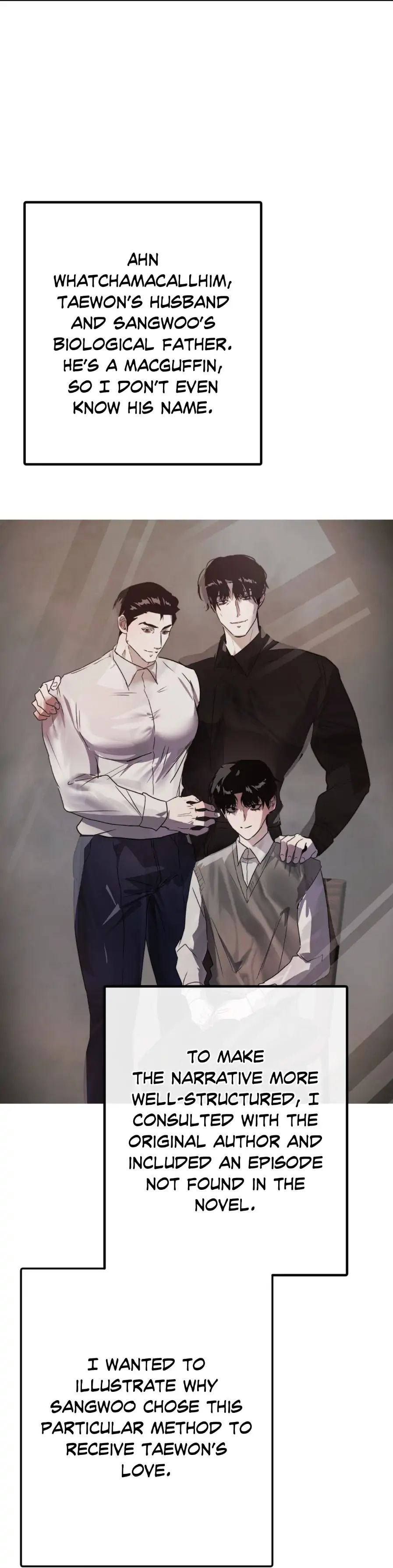 A Crown of Thorns - Creator's Note manhwa