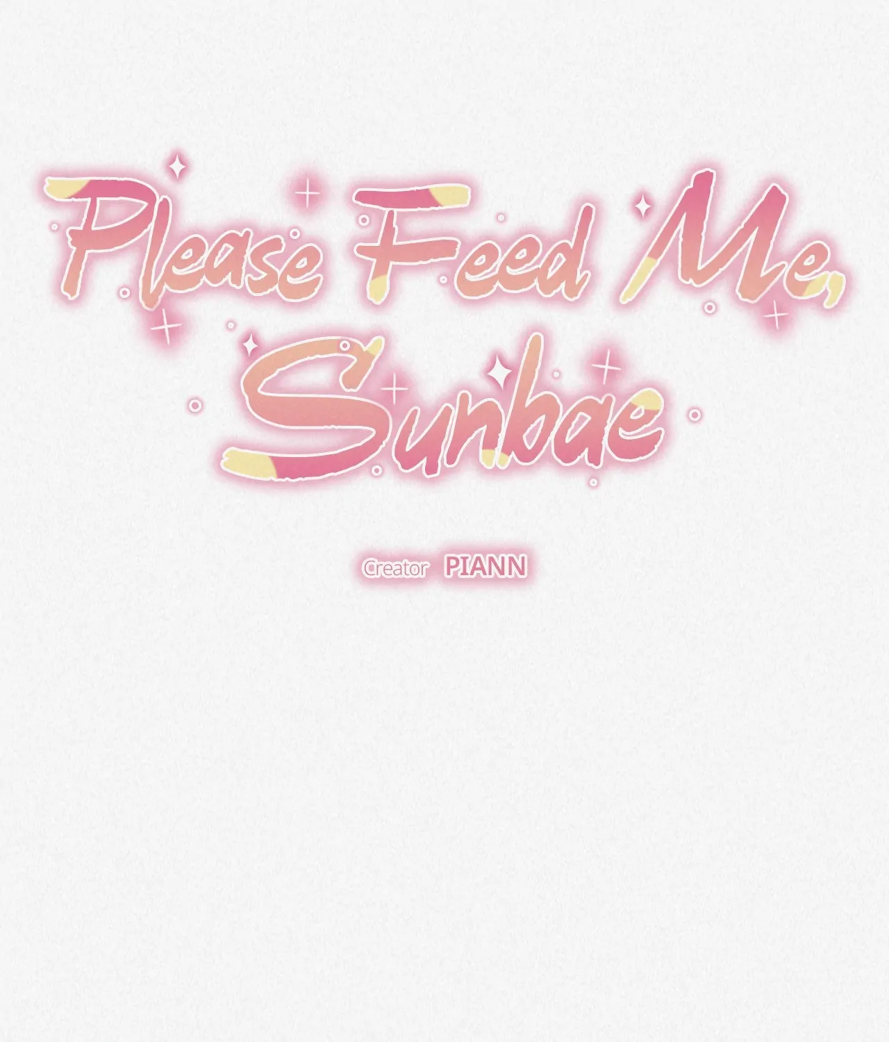 Please Feed Me, Sunbae [Official] - Episode 2 manhwa