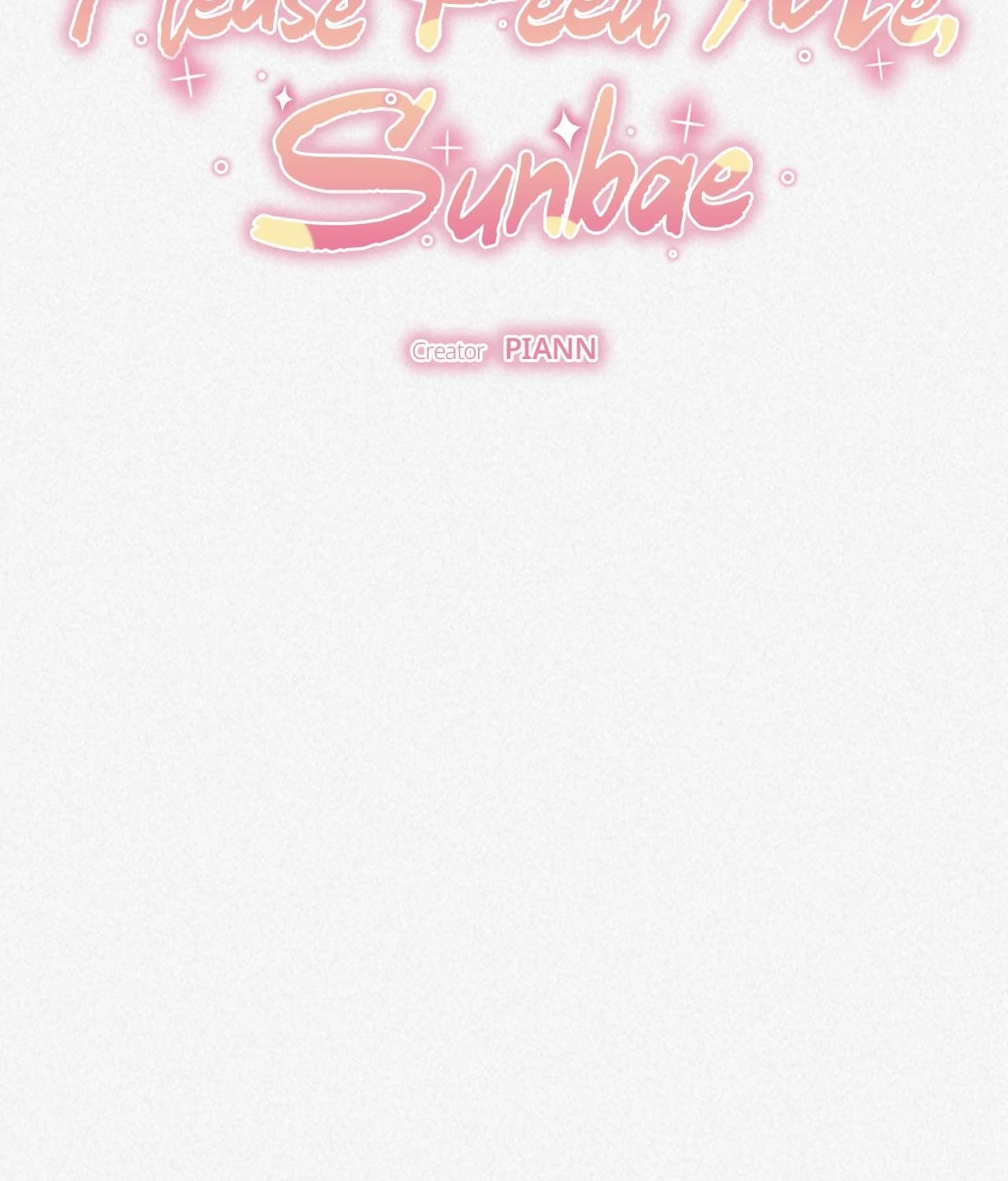 Please Feed Me, Sunbae [Official] - Episode 27 manhwa
