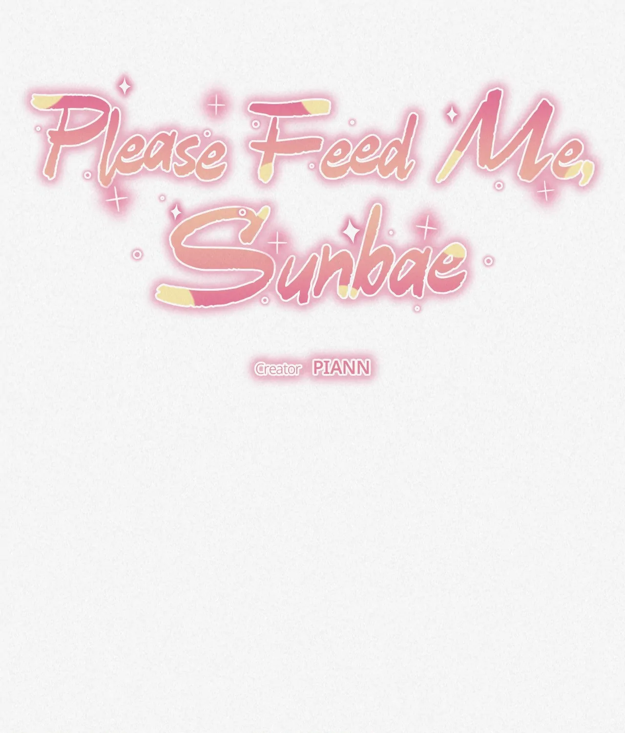 Please Feed Me, Sunbae [Official] - Episode 3 manhwa