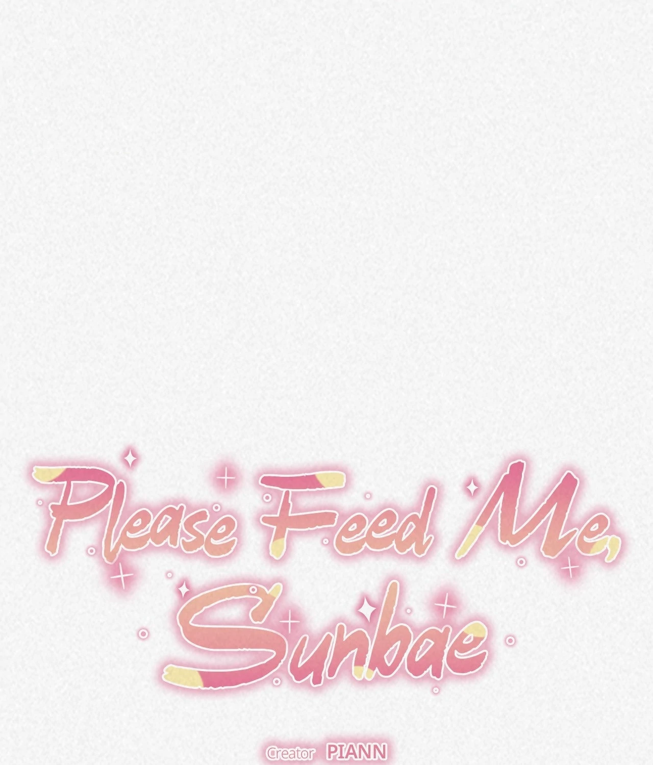 Please Feed Me, Sunbae [Official] - Episode 33 manhwa