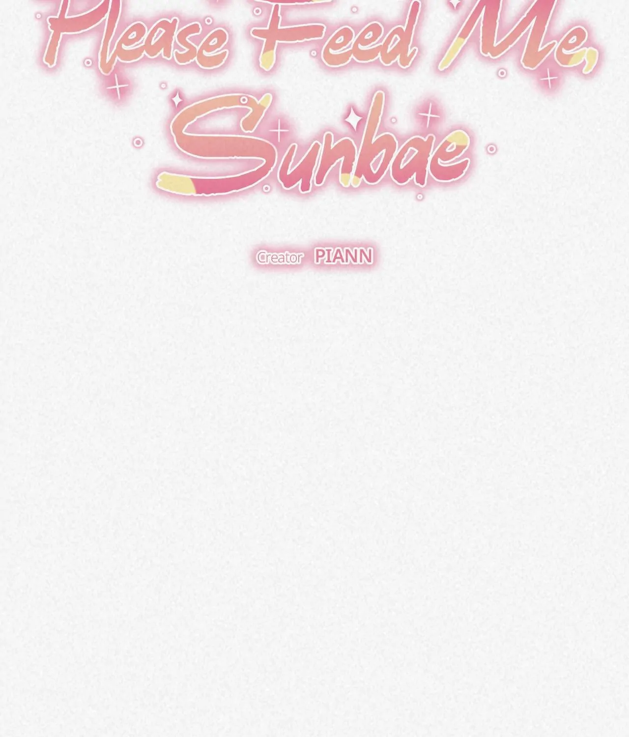 Please Feed Me, Sunbae [Official] - Episode 6 manhwa
