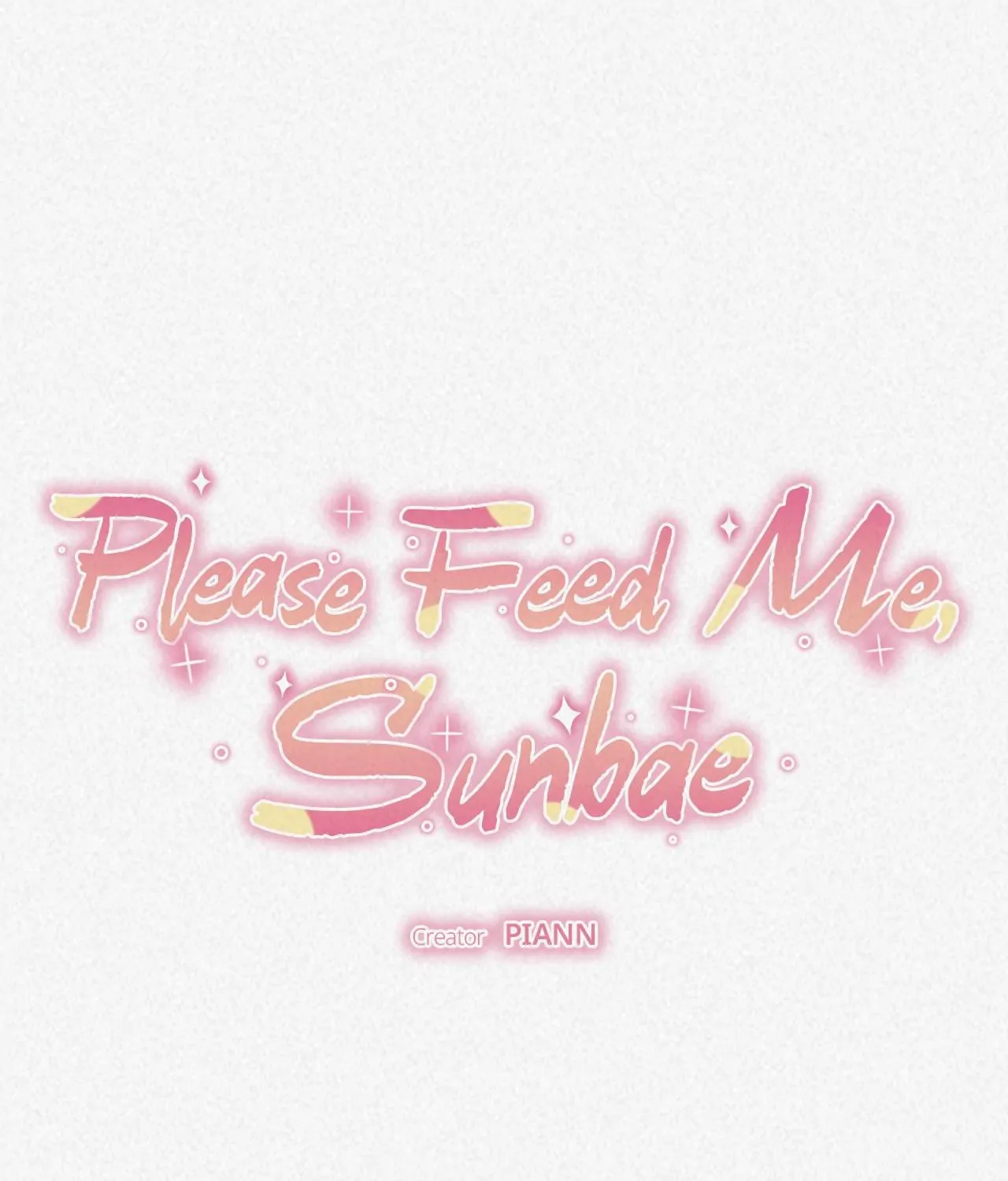Please Feed Me, Sunbae [Official] - Episode 8 manhwa