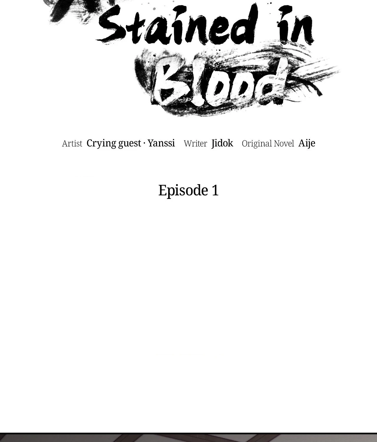 Sleeves Stained in Blood [Official] - Episode 1 manhwa