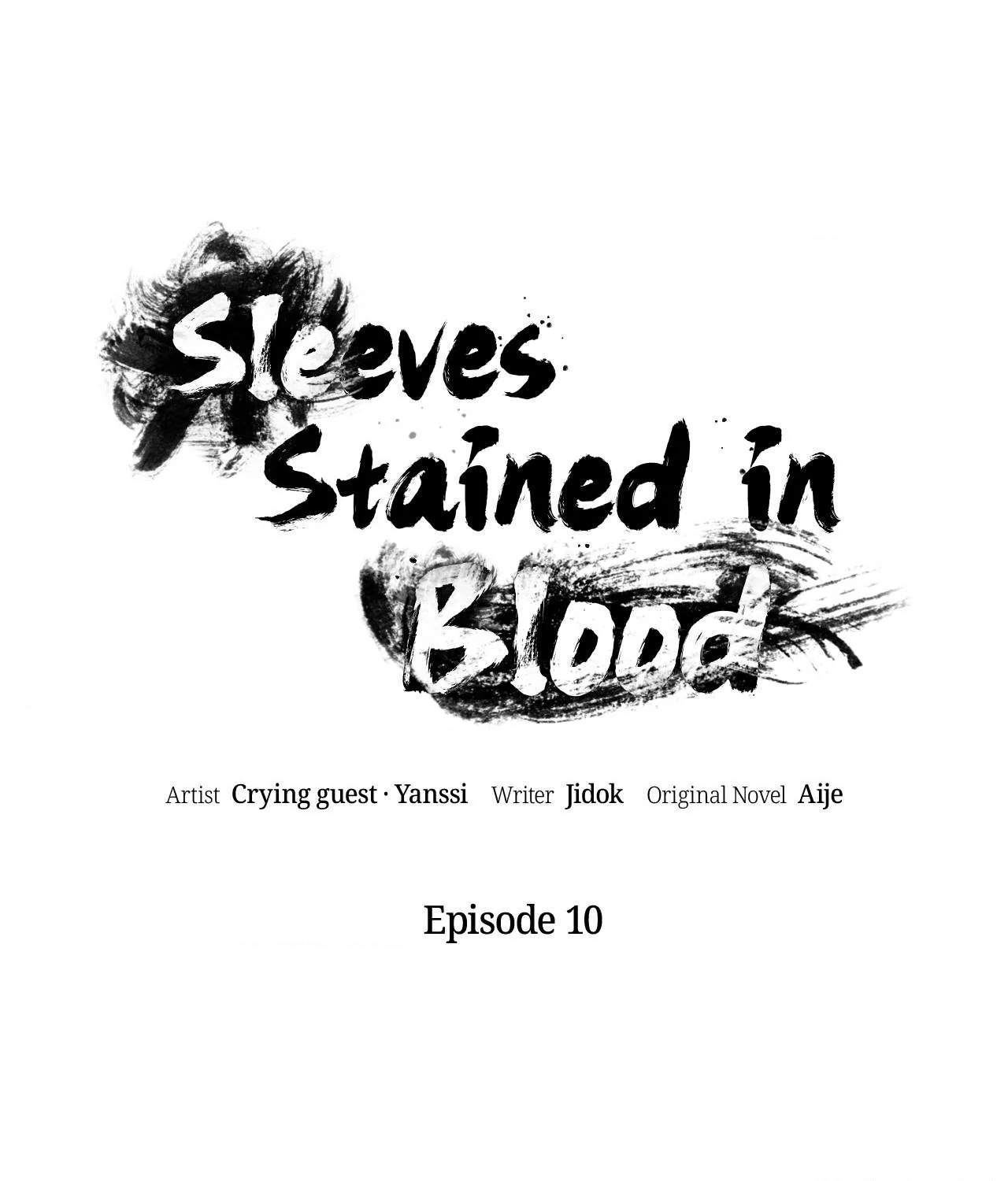 Sleeves Stained in Blood [Official] - Episode 10 manhwa
