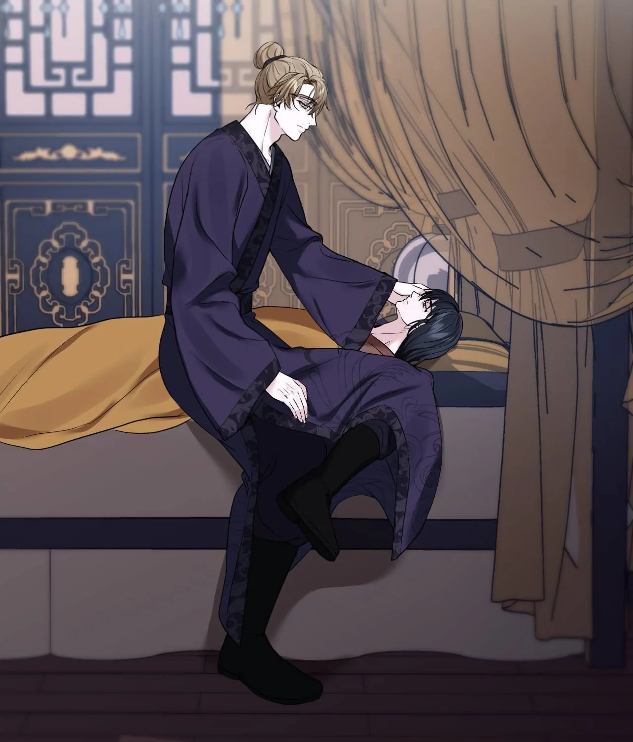 Sleeves Stained in Blood [Official] - Episode 13 manhwa