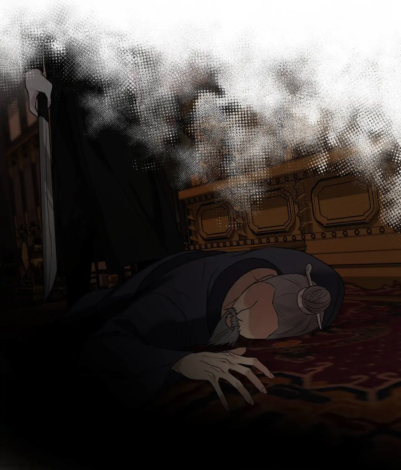 Sleeves Stained in Blood [Official] - Episode 13 manhwa