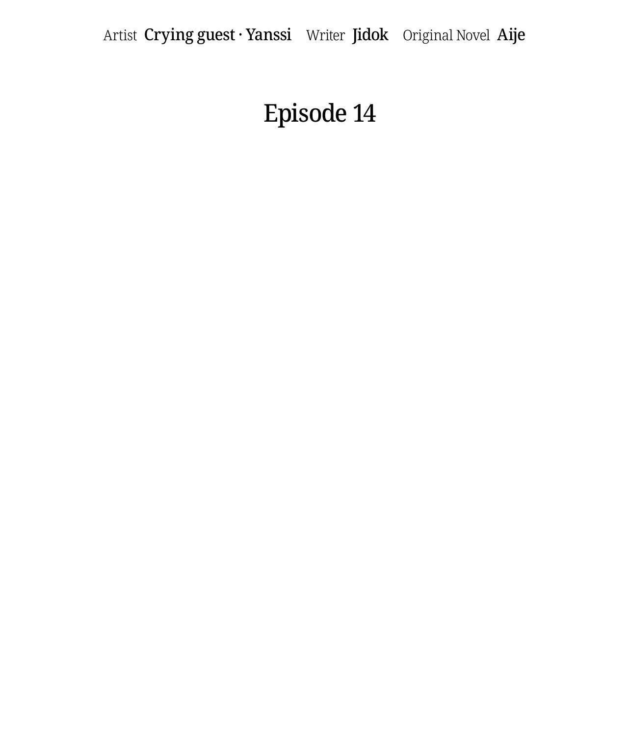 Sleeves Stained in Blood [Official] - Episode 14 manhwa