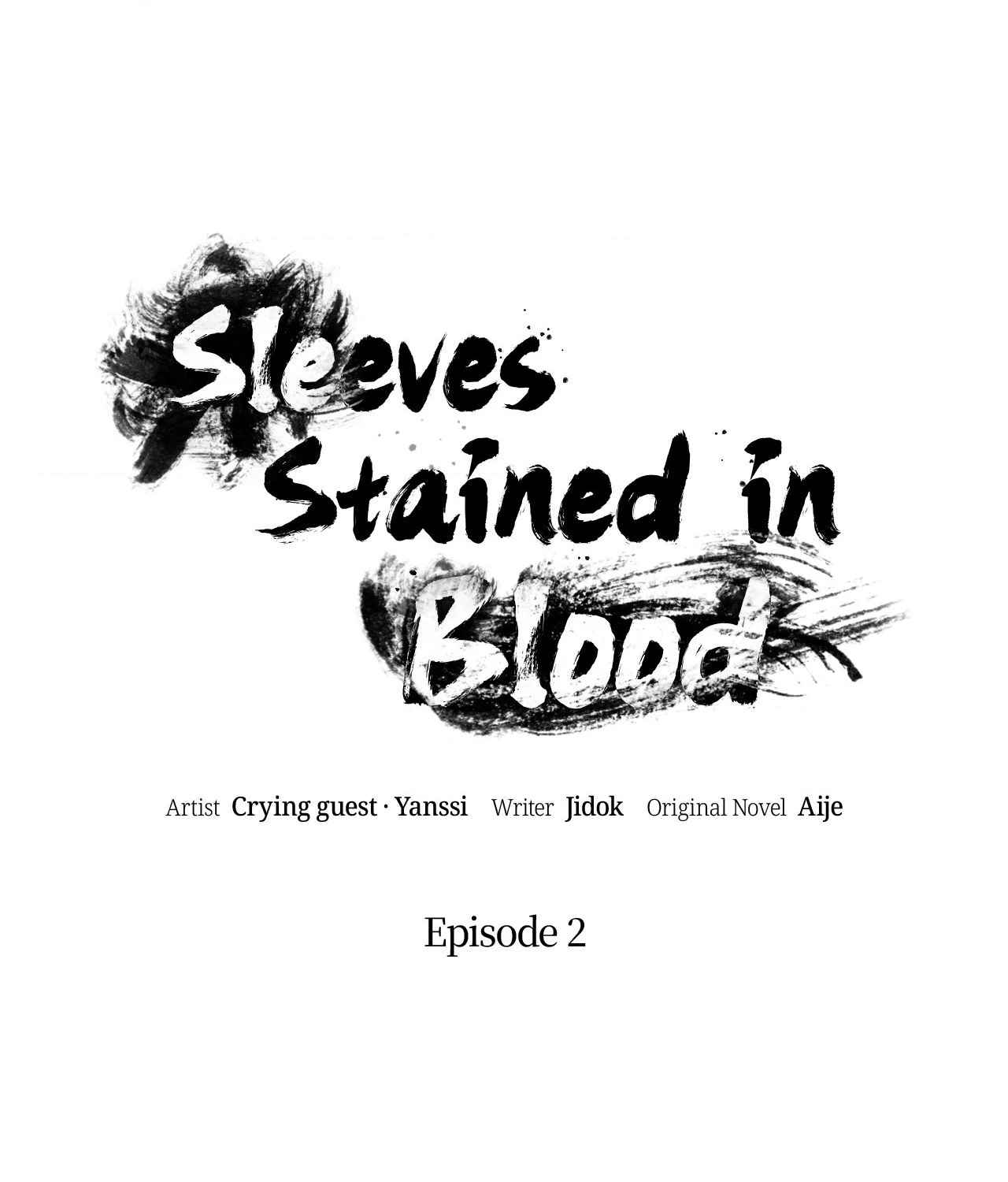 Sleeves Stained in Blood [Official] - Episode 2 manhwa