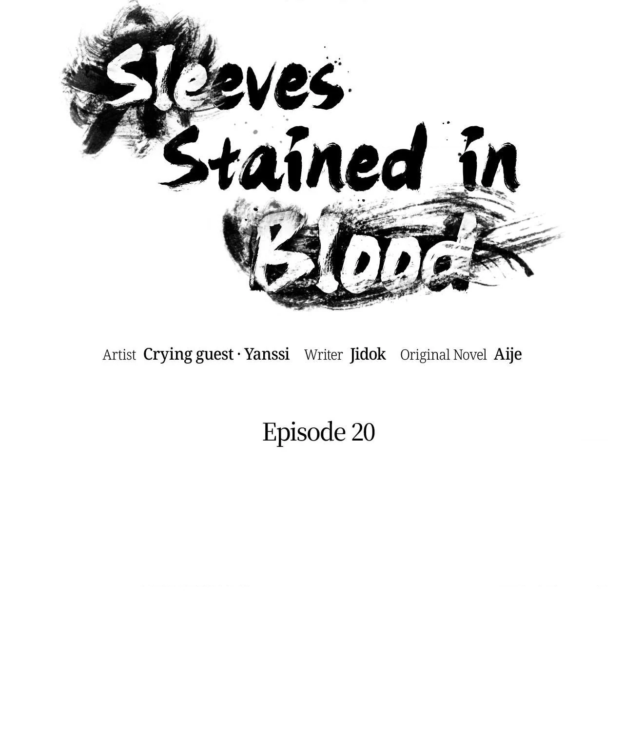Sleeves Stained in Blood [Official] - Episode 20 manhwa
