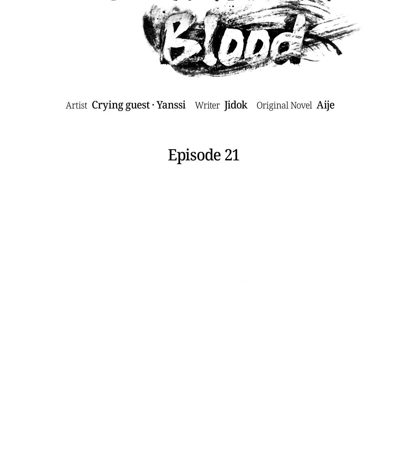 Sleeves Stained in Blood [Official] - Episode 21 manhwa
