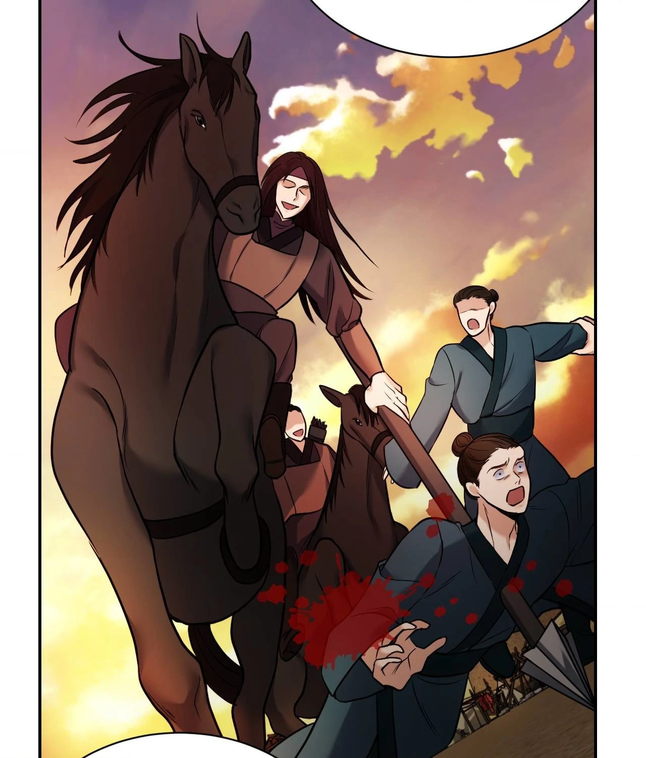 Sleeves Stained in Blood [Official] - Episode 21 manhwa
