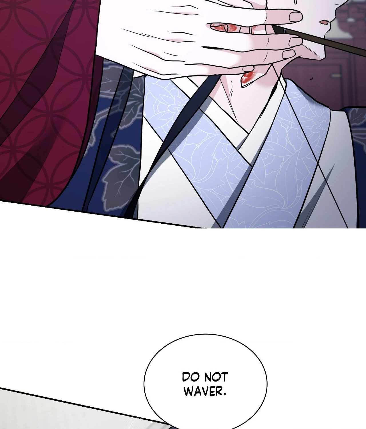 Sleeves Stained in Blood [Official] - Episode 33 manhwa