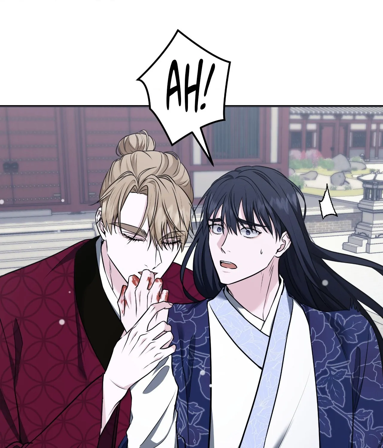 Sleeves Stained in Blood [Official] - Episode 33 manhwa