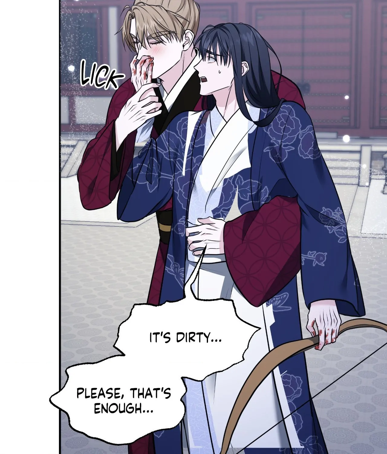 Sleeves Stained in Blood [Official] - Episode 33 manhwa