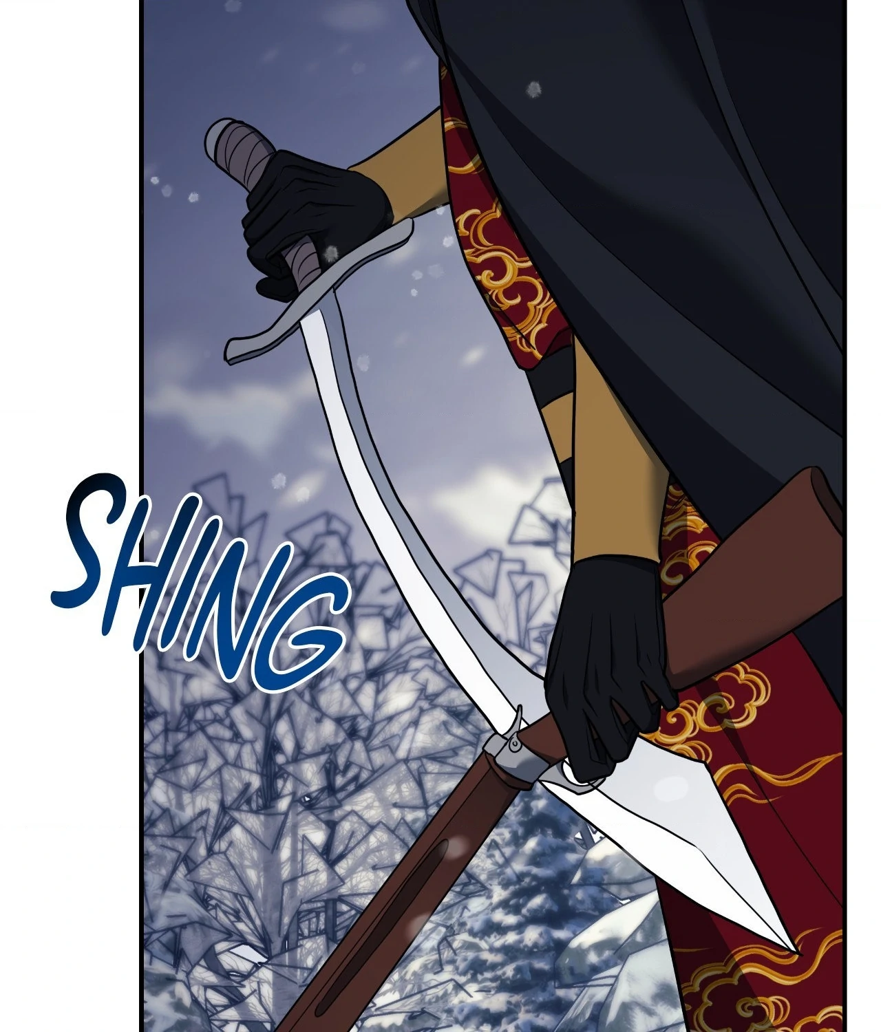 Sleeves Stained in Blood [Official] - Episode 34 manhwa