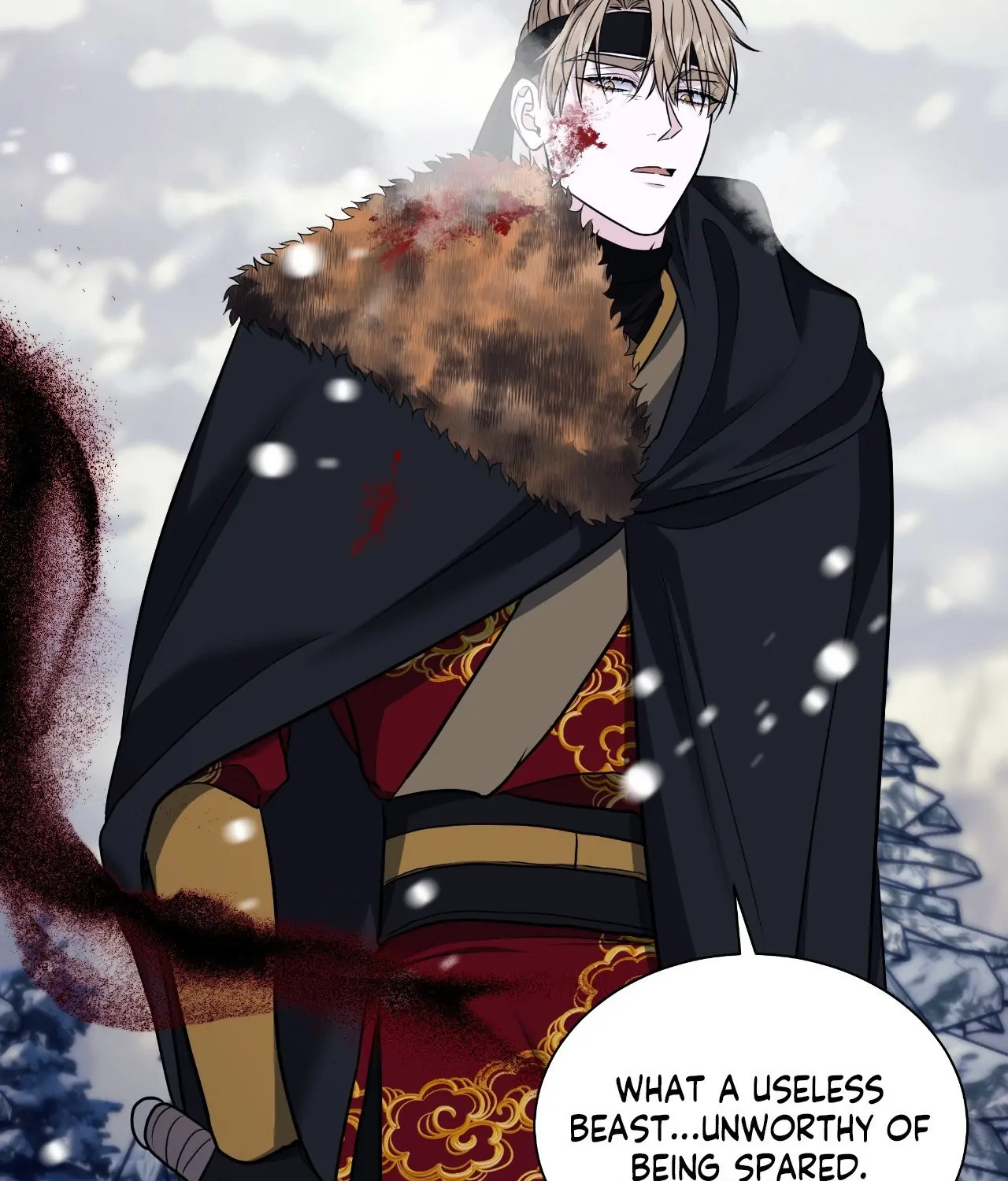 Sleeves Stained in Blood [Official] - Episode 34 manhwa